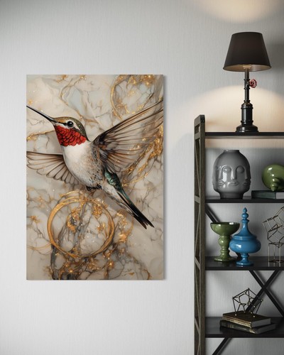 Quadro tela colibrì - quadro,